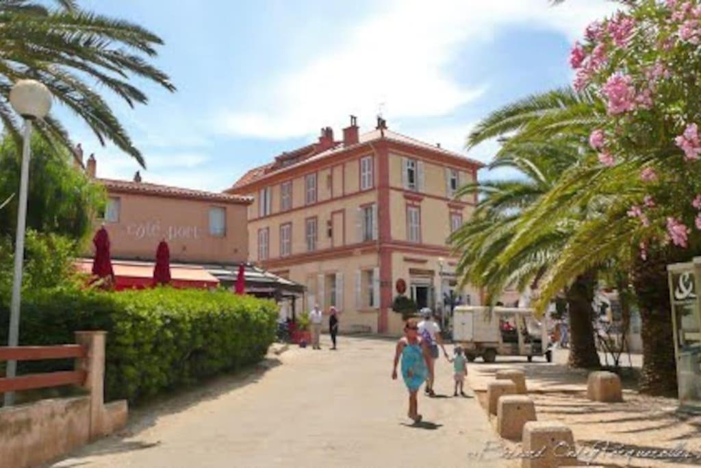 Ile De Porquerolles : T3 Climatise Vue Mer エクステリア 写真
